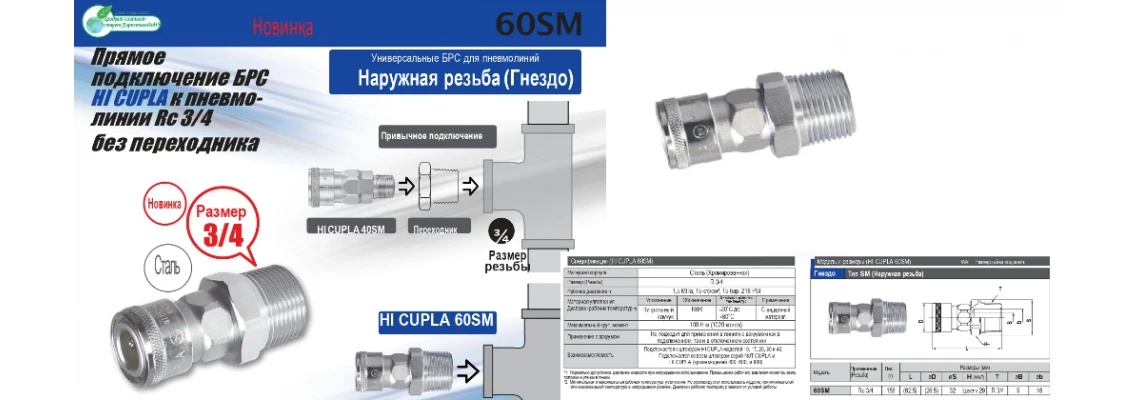 Новая модель Hi Cupla 60SM