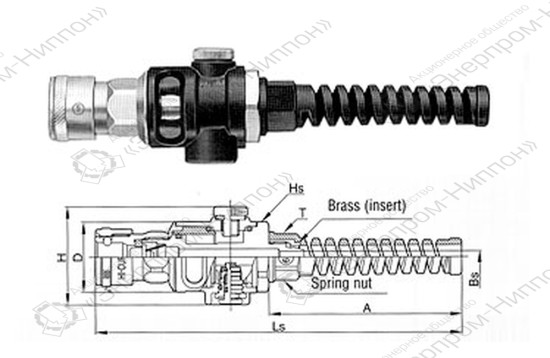 Гнездо БРС Oil Hi Cupla OC-85SNG SS41 SG