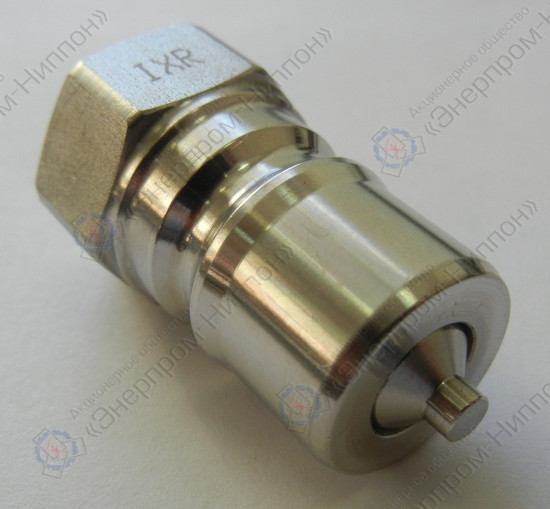 Штекер БРС ISO-B INOX RIVA IRH-M-1140-G резьба 1/4"BSP