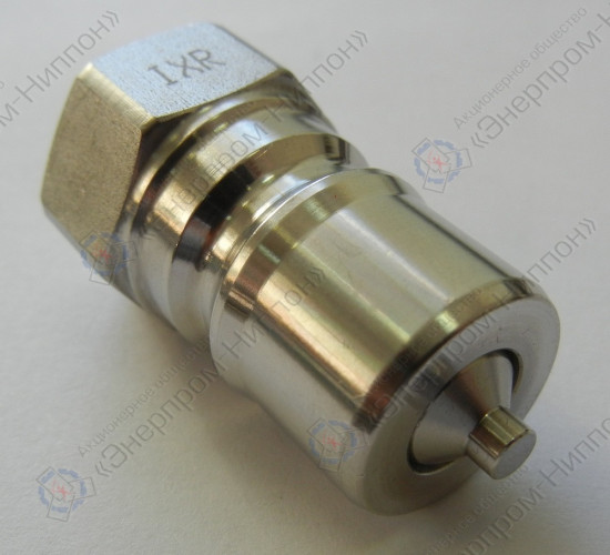 Штекер БРС ISO-B INOX RIVA IRH-M-1140-G резьба 1/4"BSP