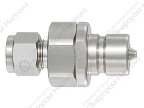 Штекер БРС High Flow Cupla HFL-2P-BI 1/4 SUS304 EPT